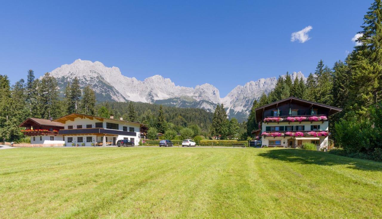 Otto Steiner Appartements Pension Ellmau & Wilder Kaiser المظهر الخارجي الصورة