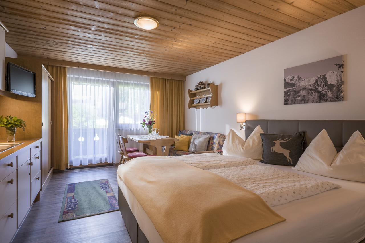 Otto Steiner Appartements Pension Ellmau & Wilder Kaiser المظهر الخارجي الصورة
