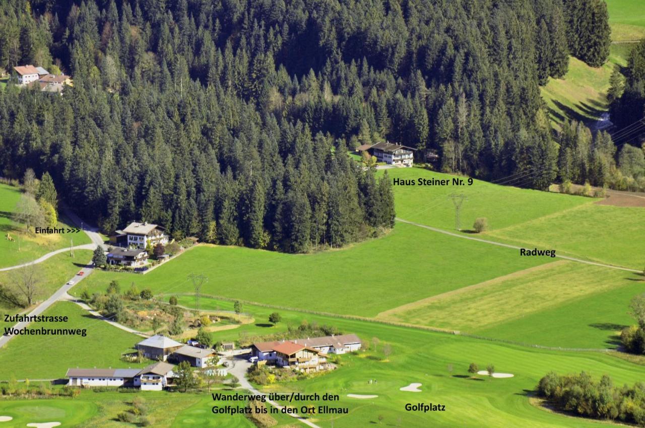 Otto Steiner Appartements Pension Ellmau & Wilder Kaiser المظهر الخارجي الصورة