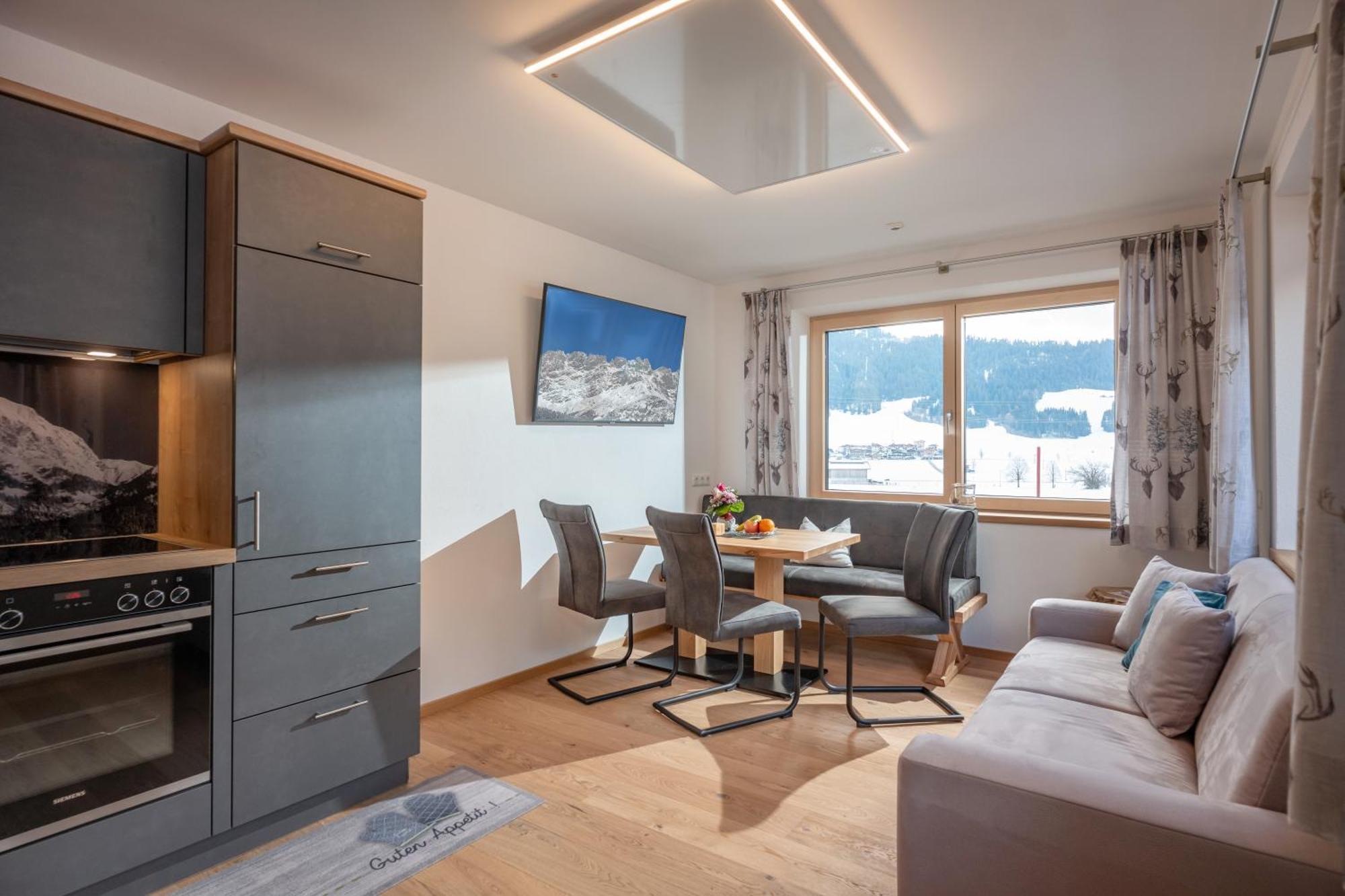 Otto Steiner Appartements Pension Ellmau & Wilder Kaiser المظهر الخارجي الصورة